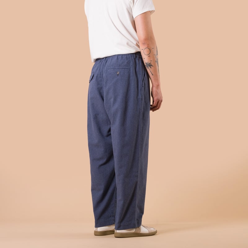 Oxford Pant Sintra Recycled Cotton Blue