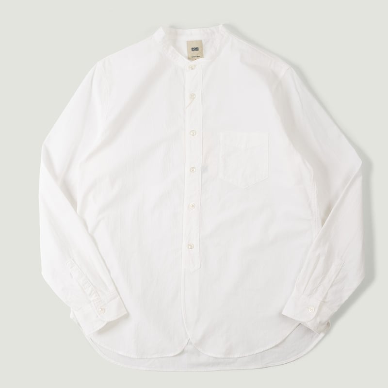 vignette flâneurs veste militaire FOB FACTORY F3502 Oxford B.D. Shirt White (1)
