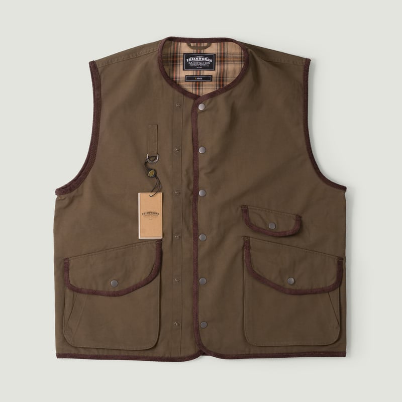 image flâneurs FRIZMWORKS / Heritage Hunting Vest olive vignette