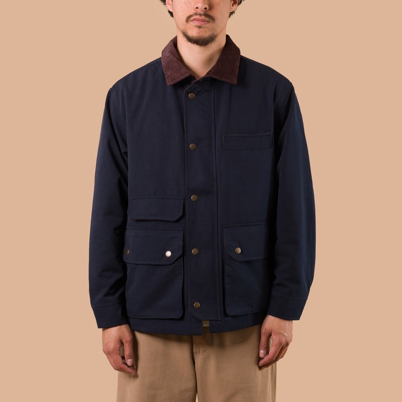 image flâneurs FRIZMWORKS / Royal Hunting Jacket Navy de face