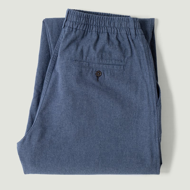 Oxford Pant Sintra Recycled Cotton Blue
