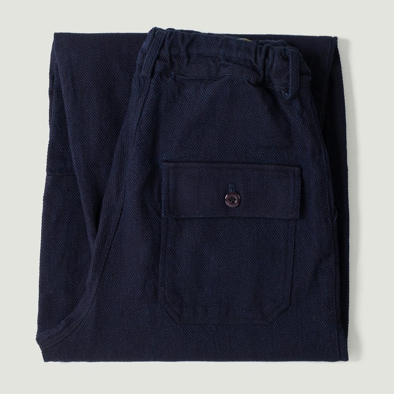 Vignette flaneurs Frizmworks Sashiko Denim Balloon Pants Indigo