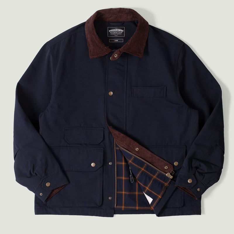 Vignettes flaneurs veste FRIZMWORKS Royal Hunting Jacket Navy