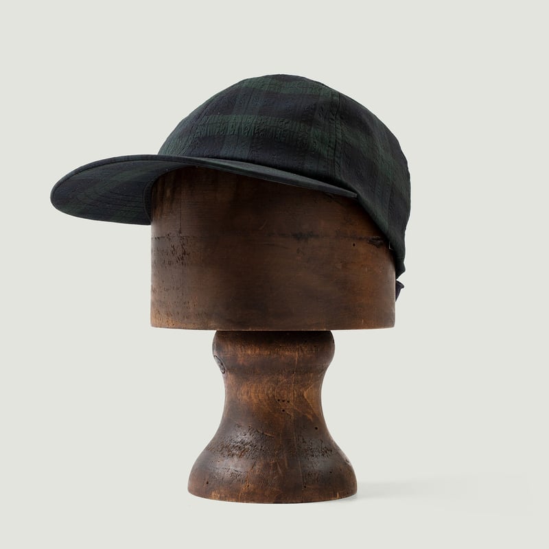 Vignettes flaneurs BEAMS PLUS casquette 6 Panel Regimental Strap Sucker Cap Black Watch