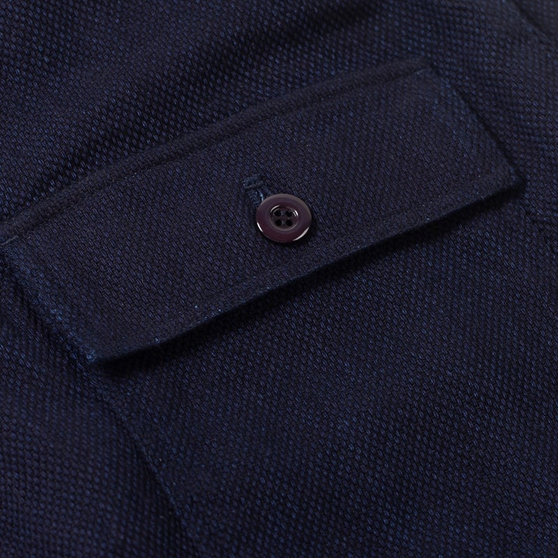 pocket flaneurs Frizmworks Sashiko Denim Balloon Pants Indigo (2)