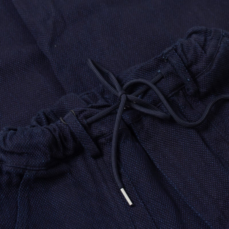 string flaneurs Frizmworks Sashiko Denim Balloon Pants Indigo (3)