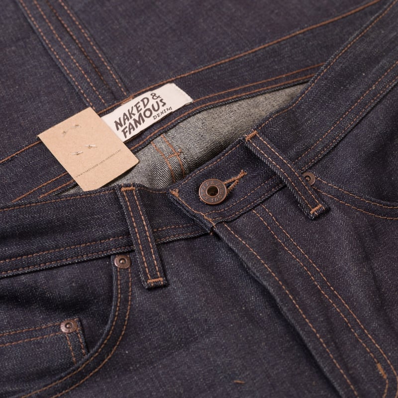 image flâneurs NAKED & FAMOUS / WeirdGuy Hemp Blend Selvedge détail 1