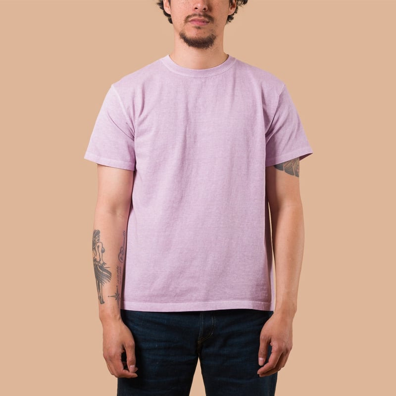 image flâneurs GOOD ON / Short Sleeve Crew T-Shirt P-Violet face