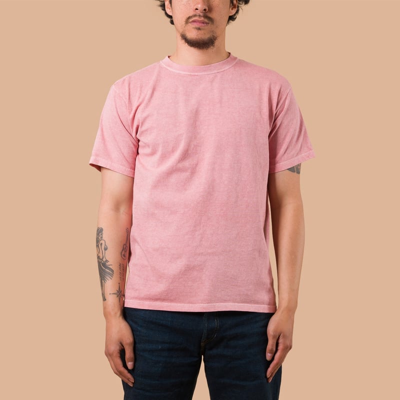 GOOD ON/ Short Sleeve Crew T-Shirt P-Coral