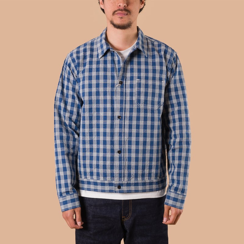 Union Supply Palaka Check Shirt Blouse