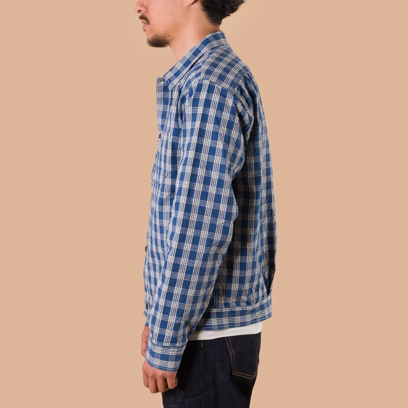Union Supply Palaka Check Shirt Blouse