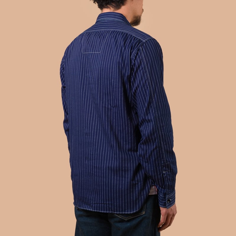 "Fiction Romance" 8.5oz Wabash Stripe Work Shirt