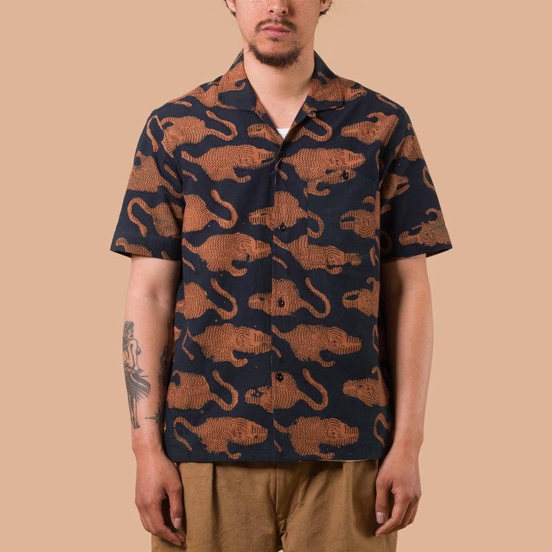 image flâneurs KARDO x FLANEURS / S/S Shirt BP069 de face