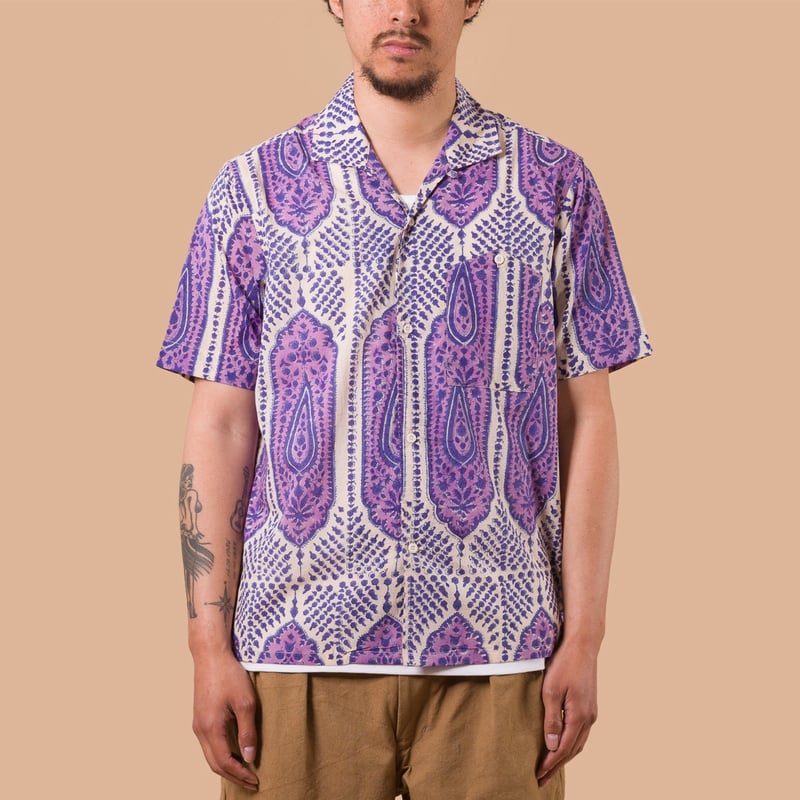 image flâneurs KARDO x FLANEURS / S/S Shirt BP05 de face