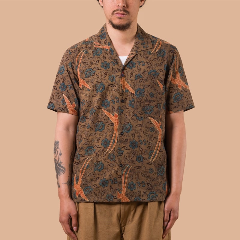 image flâneurs KARDO x FLANEURS / S/S Shirt AJK01 de face
