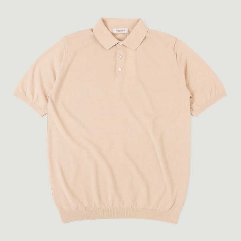 Image Flâneurs MOONCASTLE / Ice Cotton Poloneck Latte Beige vignette