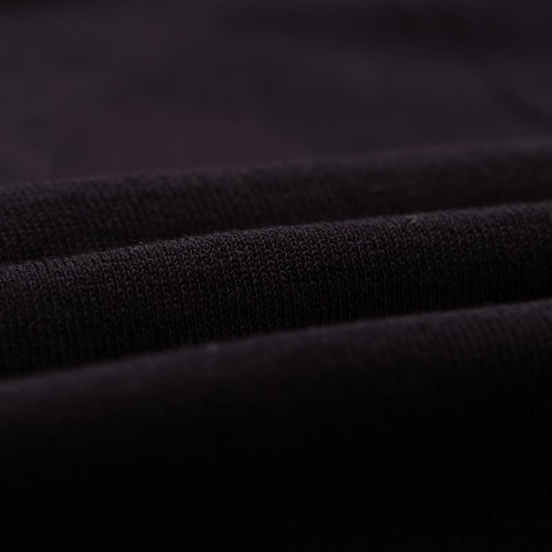 Image_Flâneurs_MOONCASTLE / Polo Ice Cotton Manches Courtes Black_détail_matière