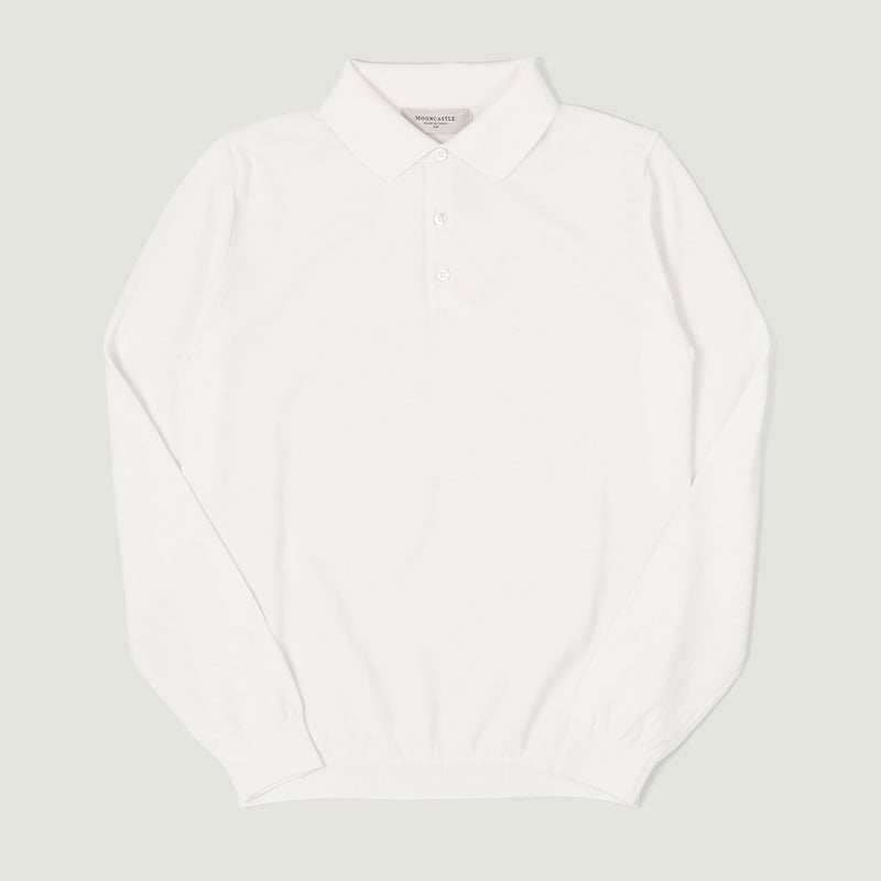 image flâneurs MOONCASTLE / Ice Cotton Long Poloneck Off White vignette