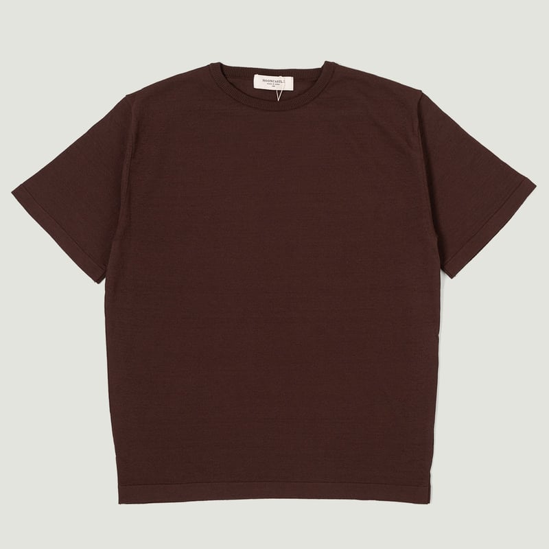 image flâneurs MOONCASTLE / Ice Cotton Relax Crewneck Brown Vignette