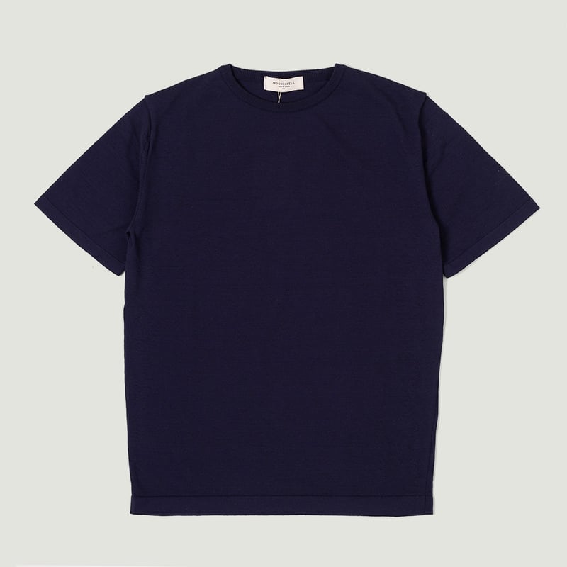 image flâneurs MOONCASTLE / Ice Cotton Relax Crewneck Navy vignette