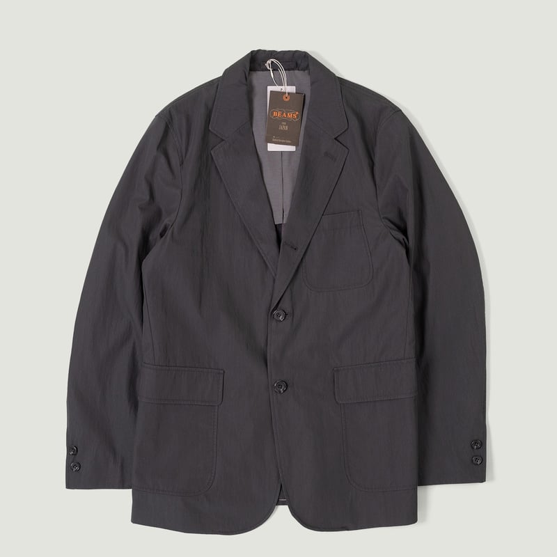 image flâneurs BEAMS PLUS / 3B Travel Jacket Comfort Cloth Charcoal vignette