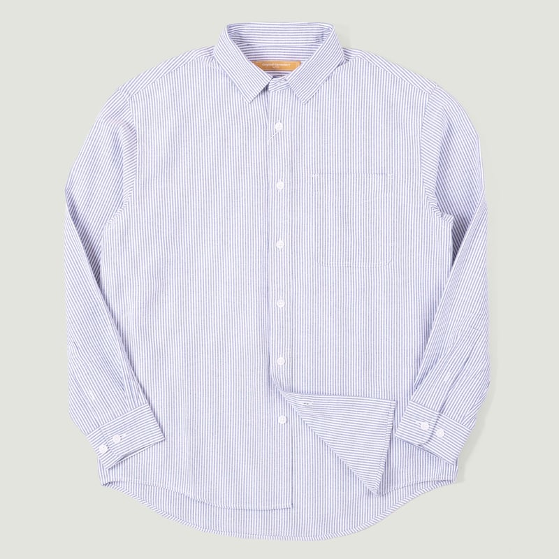 image flâneurs FRIZMWORKS / OG Stripe Oversized Shirt Blue vignette