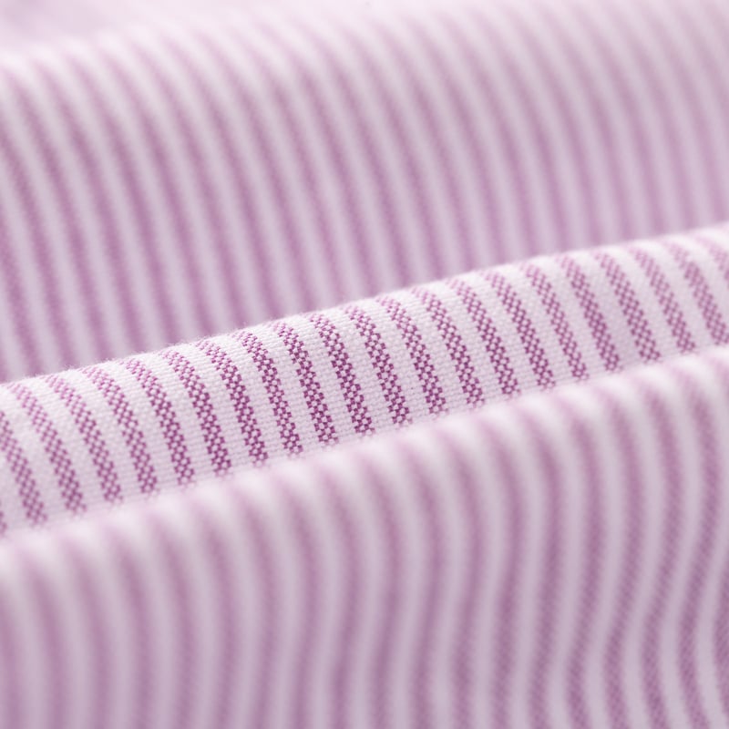 image flâneurs FRIZMWORKS / OG Stripe Oversized Shirt Purple détail matière