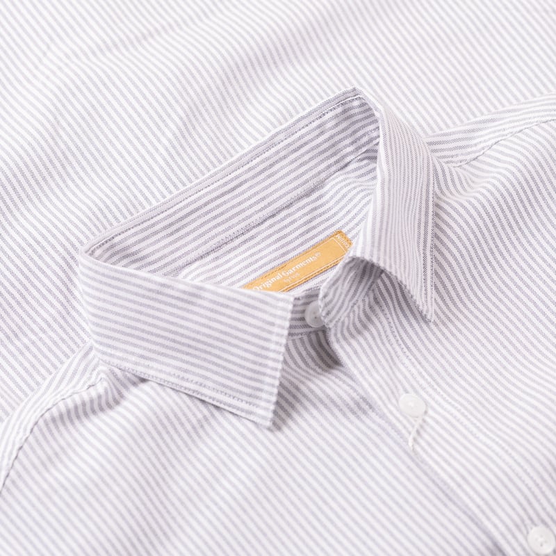 OG Stripe Oversized Shirt Grey 	Chemises