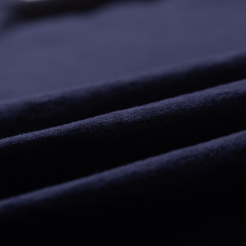 image flâneurs GOOD ON / S/S Heavy Crew Tee Navy détail matière