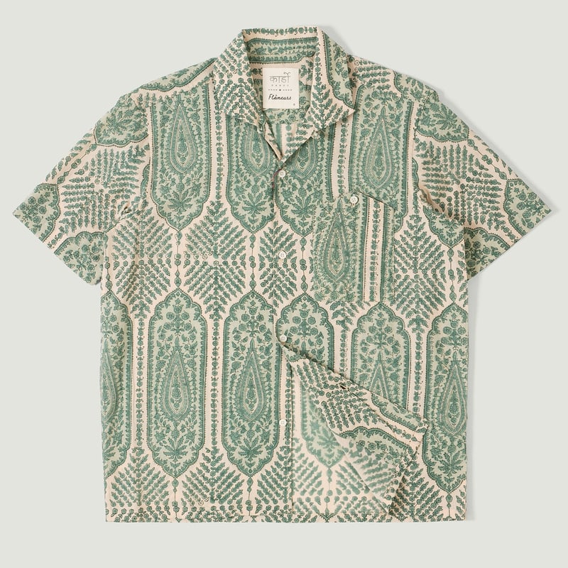 Vignettes KARDO x FLANEURS chemisette motif Shirt BP109
