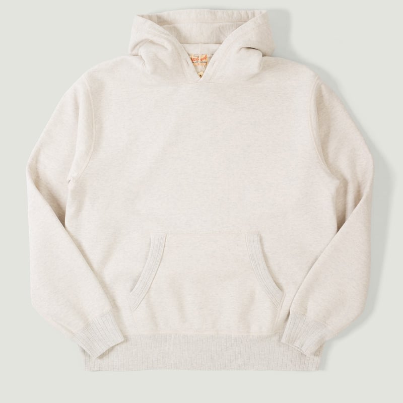 Vignettes flaneurs WHITESVILLE Heavy Loopwheel Sweat Hooded Parka Oatmeal