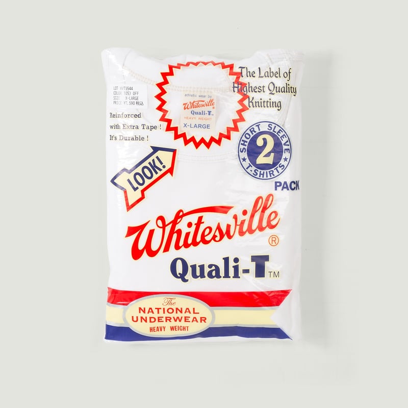 Vignettes flaneurs WHITESVILLE 2-Pack Tubular T-Shirt White