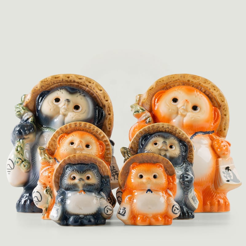 Vignettes flaneurs BEAMS JAPAN tanuki