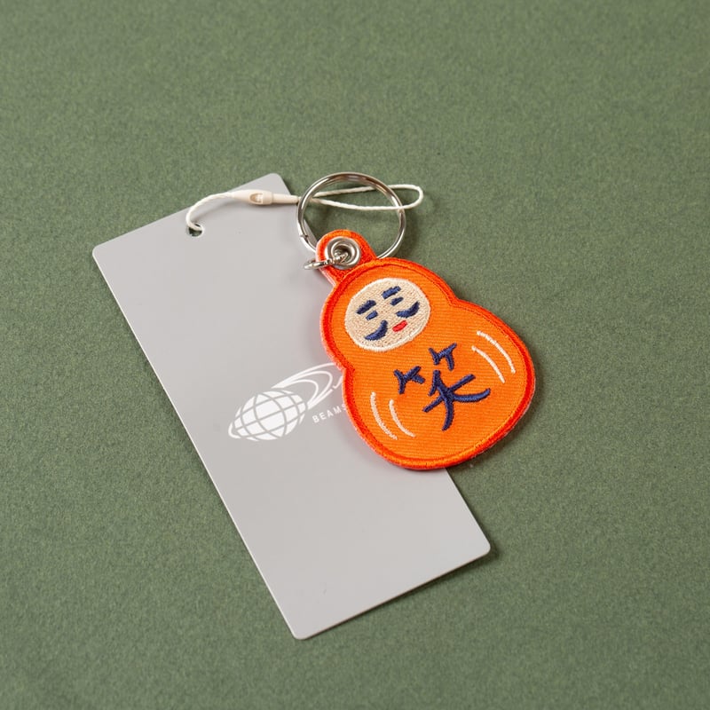 flaneurs BEAMS JAPAN HighTide Keychain Daruma
