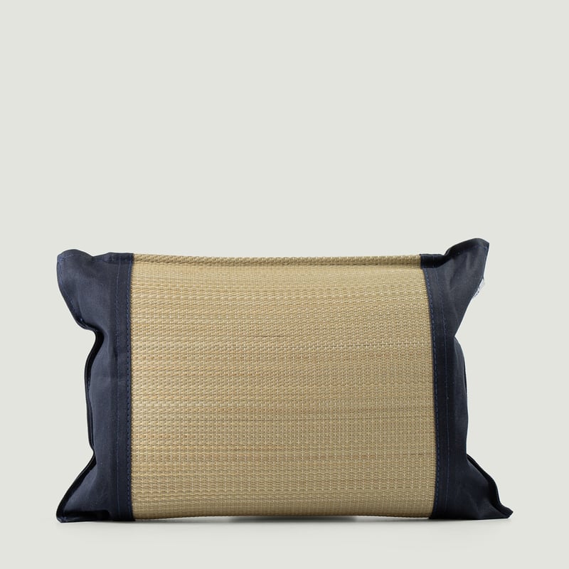 Vignettes flaneurs BEAMS JAPAN Hagihara Rush Pillow navy1