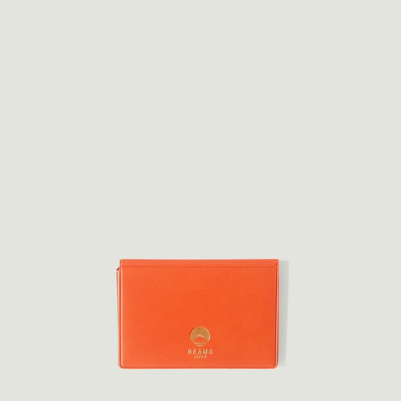 Vignettes flaneurs BEAMS JAPAN HighTide Card Case orange