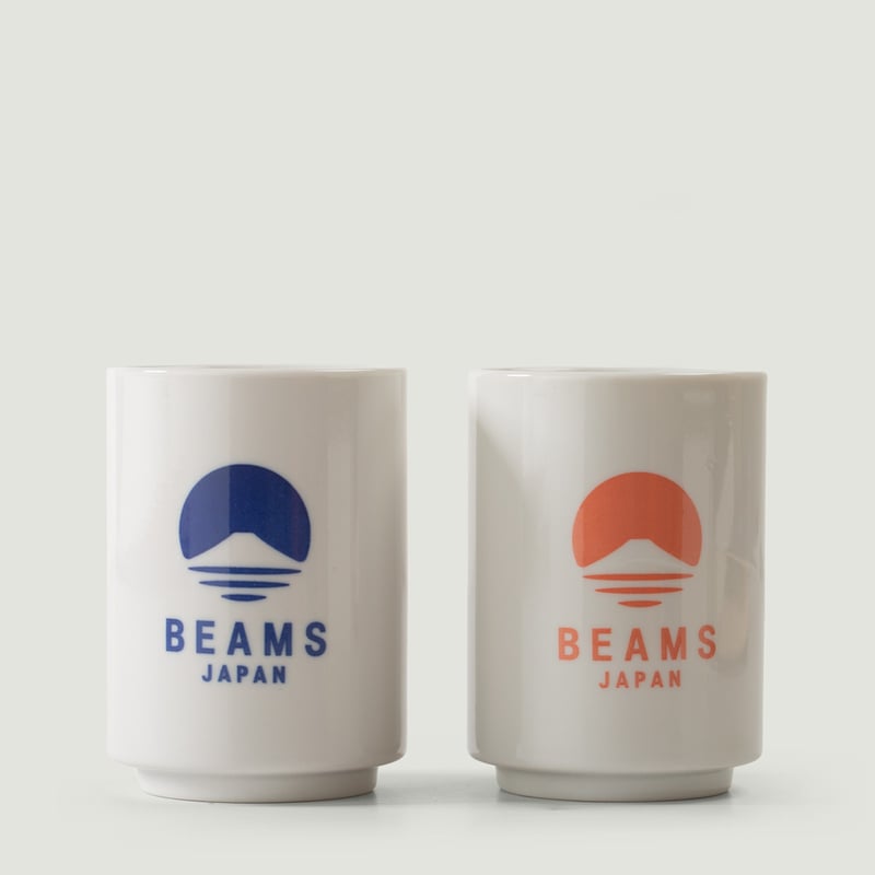 Vignettes flaneurs BEAMS JAPAN Ceramic Cup Set Indigo Red