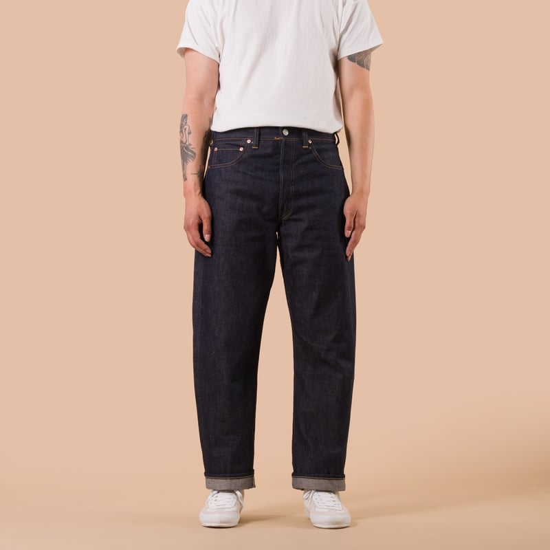 vignette flaneurs jeans selvedge denime Lot. 220XX-54 1954 Model 14oz Regular Straight Denim de face