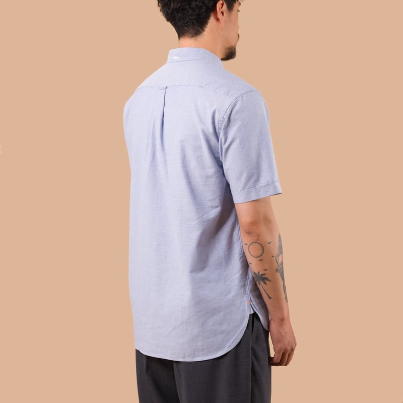 image flâneurs BEAMS PLUS / B.D. Pull Over Oxford Sax de dos