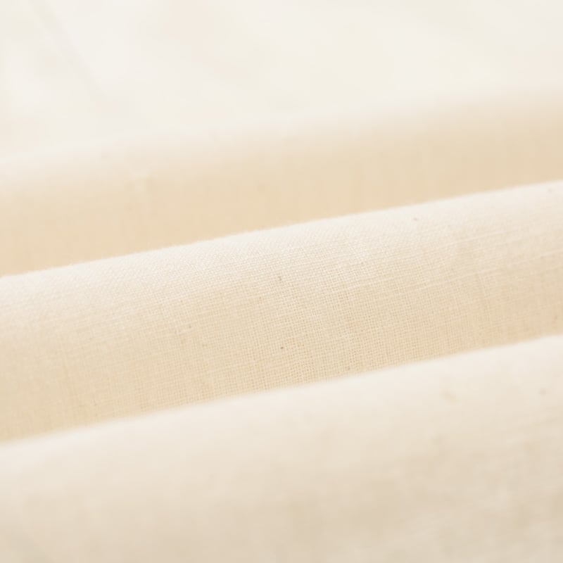 KARDO x FLANEURS chemisette Shirt Khadi Handloom Natural patchwork détail matière