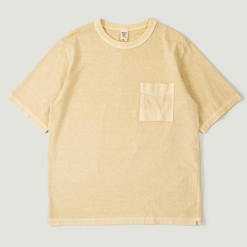 Vignettes flaneurs JACKMAN  Pocket T-Shirt Fade Butter