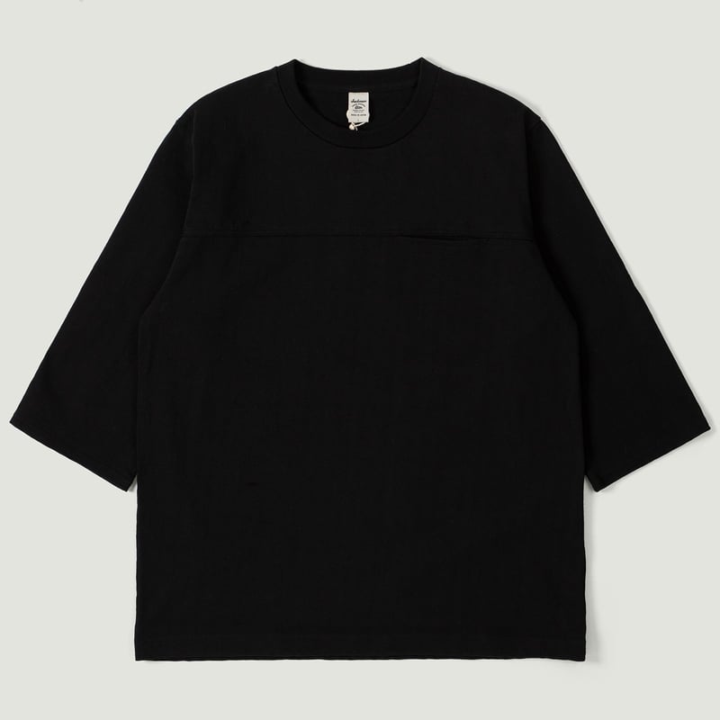 Vignettes flaneurs JACKMAN teeshirt Dotsume Pocket HS T-Shirt Black