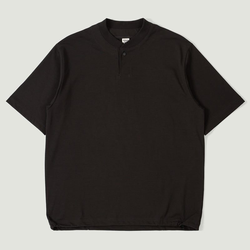 Vignettes flaneurs JACKMAN Grace GJ Neck T-Shirt Smoky Black
