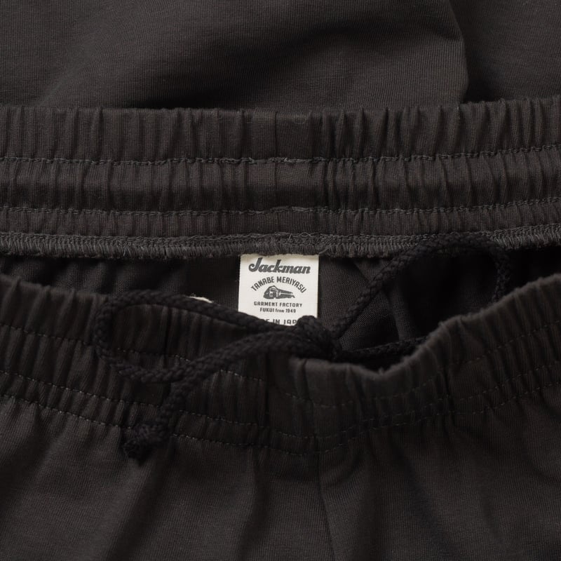 détail flaneurs JACKMAN  Grace Shorts Smoky Black