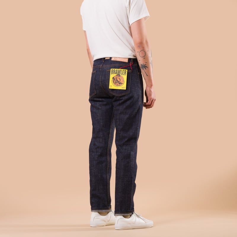 image flâneurs NAKED & FAMOUS / WeirdGuy Brawler Selvedge de dos