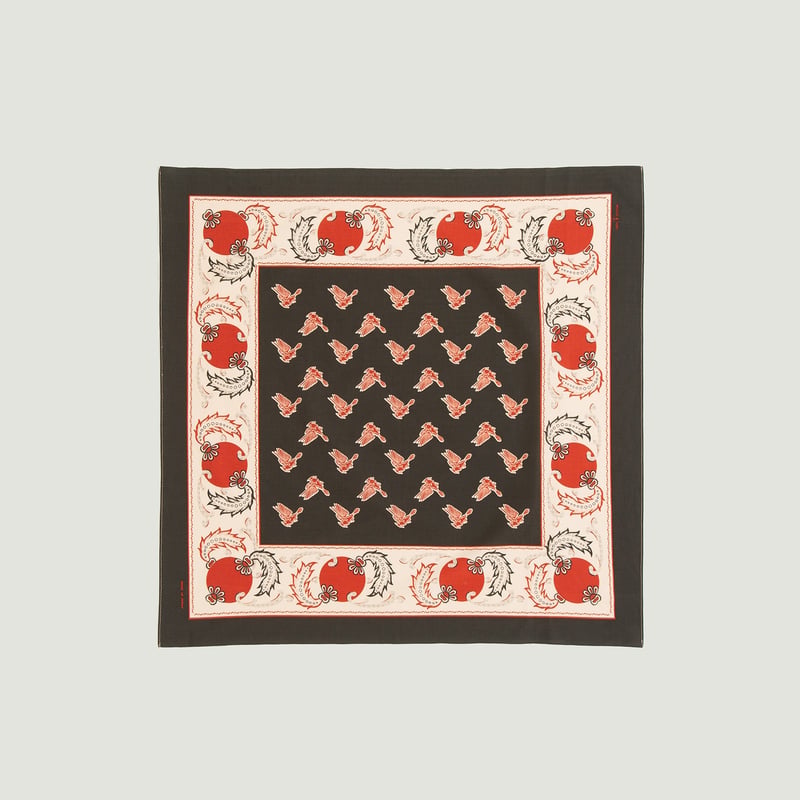 Vignette flaneurs ONE EAR BRAND Cardinal Bandana Sumi