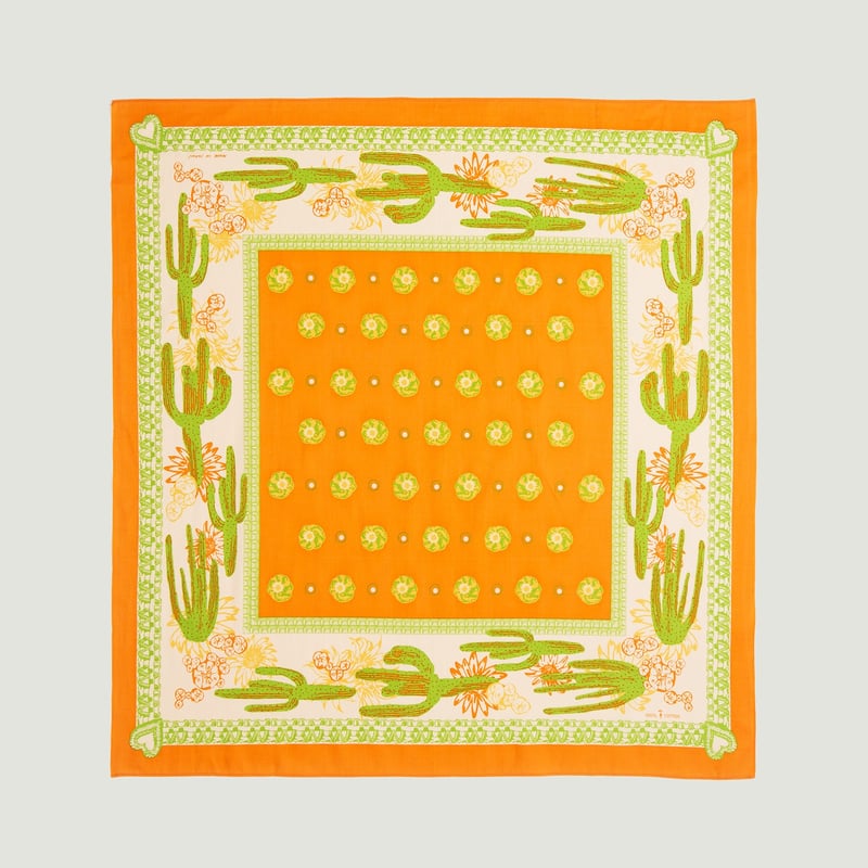 Vignette flaneurs ONE EAR BRAND Hikuri Bandana Poppy