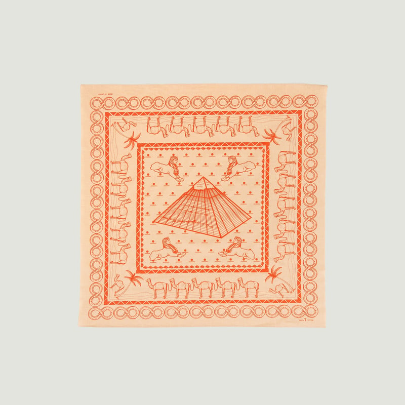 Vignette flaneurs ONE EAR BRAND  Sphinx Bandana Desert