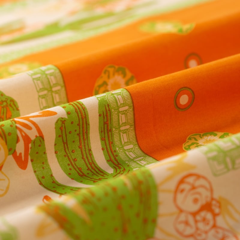détail flaneurs ONE EAR BRAND Hikuri Bandana Poppy (1)