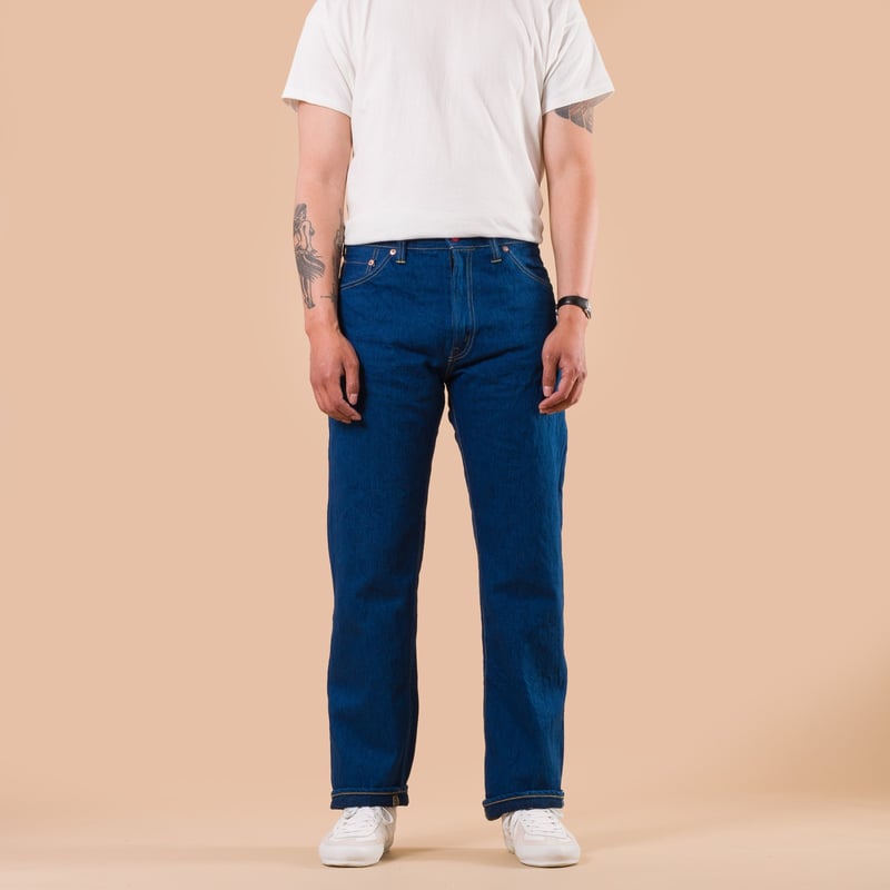 image flâneurs SAMURAI JEANS / S6100XX 15oz-SH Seigaiha Slim Straight Zipper de face